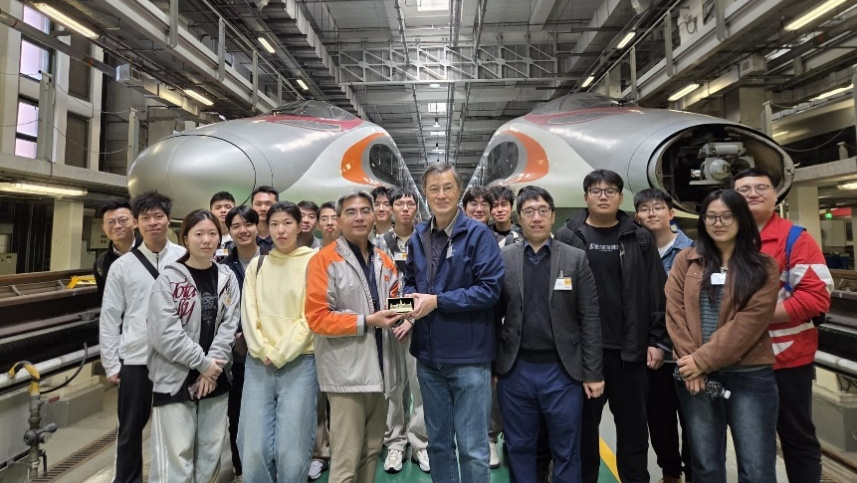 Site Visit to High-Speed Train Depot